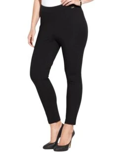 Calvin Klein Plus Size Essential Power Stretch Ponte Legging | Pants
