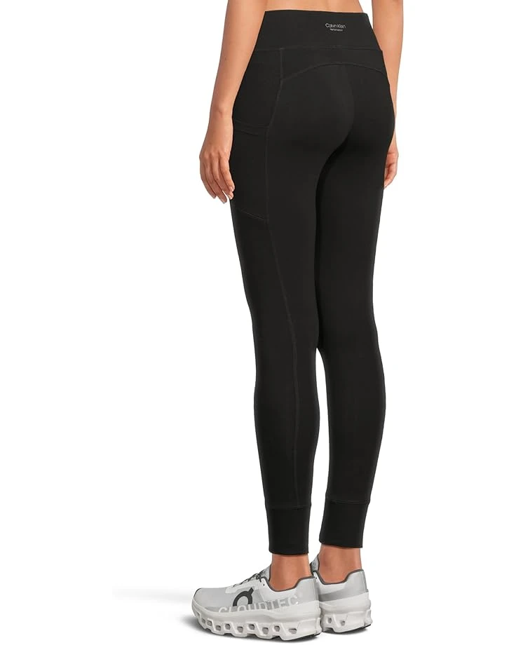 Calvin Klein Premium Performance Double Waistband Moisture Wicking Legging (Standard and Plus) | Pants 5 Calvin Klein Premium Performance Double Waistband Moisture Wicking Legging (Standard and Plus) | Pants - Image 3