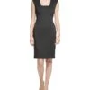 Calvin Klein Scuba Sheath with Square Neckline | Dresses -Closet Fave Shop 61DSejCxBkL. AC SR736920