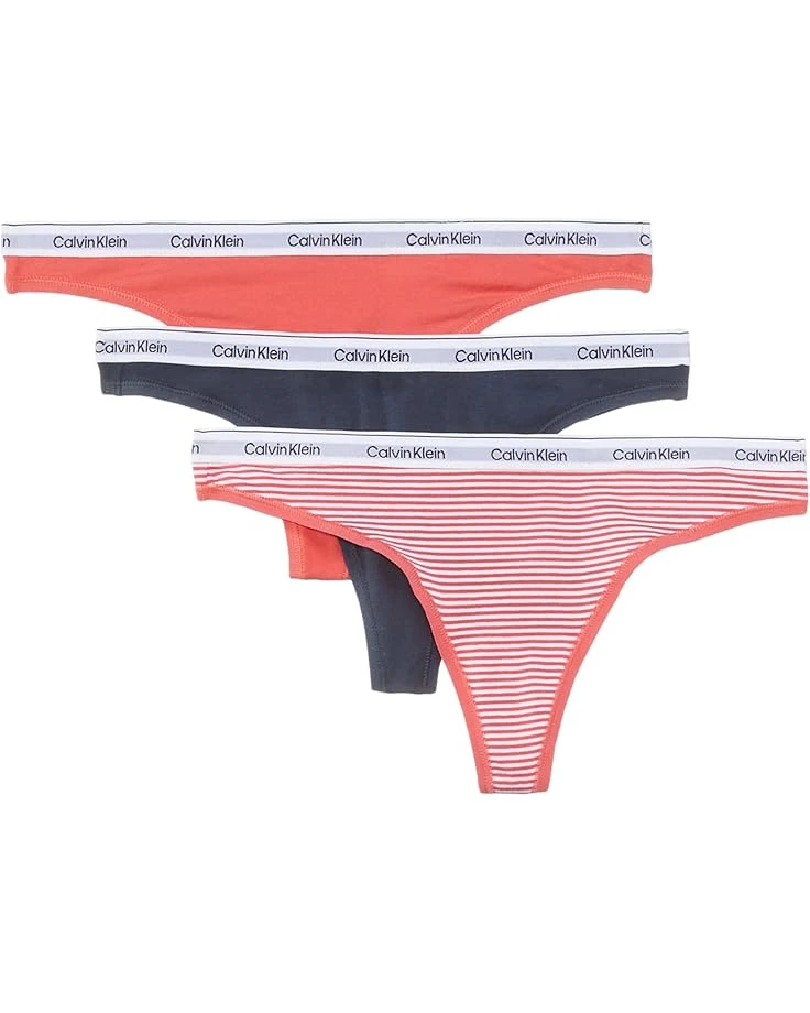 Calvin Klein Underwear Modern Logo Thong 3-Pack | Underwear & Intimates 6 Calvin Klein Underwear Modern Logo Thong 3-Pack | Underwear & Intimates - Image 4