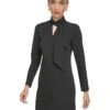 Calvin Klein Faux Tie Neck Shift Dress with Keyhole Neck Detail | Dresses -Closet Fave Shop 61KQ2J9QsL. AC SR736920
