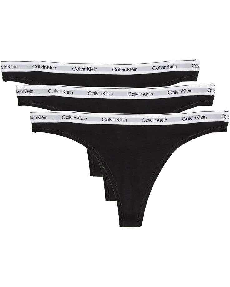 Calvin Klein Underwear Modern Logo Thong 3-Pack | Underwear & Intimates 3 Calvin Klein Underwear Modern Logo Thong 3-Pack | Underwear & Intimates