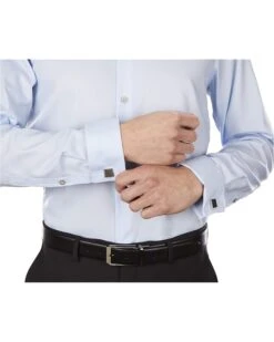 Calvin Klein Dress Shirt Slim Fit Non Iron Solid French Cuff | Shirts & Tops -Closet Fave Shop 61YMJdXl3HL. AC SR736920