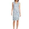 Calvin Klein Scuba Floral Sheath | Dresses