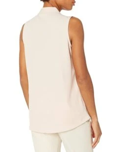 Calvin Klein Sleeveless Blouse with Inverted Pleat (Standard and Plus) | Shirts & Tops -Closet Fave Shop 61xYcffalzL. AC SR736920