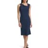 Calvin Klein Scuba Crepe Sleeve Knot Sheath | Dresses -Closet Fave Shop 61y3NevgSjL. AC SR736920