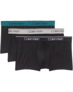 Calvin Klein Underwear Micro Stretch Low Rise Trunks 3-Pack | Underwear