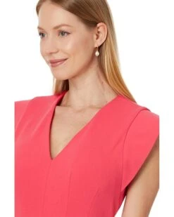 Calvin Klein V-Neck Sheath with Extended Sleeve Detail | Dresses -Closet Fave Shop 715OXgJQGL. AC SR736920
