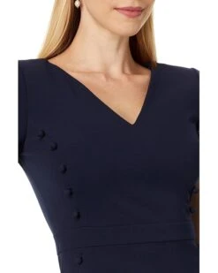 Calvin Klein Scuba Crepe Button Detail Sheath | Dresses -Closet Fave Shop 71G21cZDRgL. AC SR736920