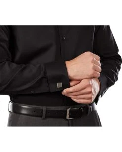 Calvin Klein Dress Shirt Regular Fit Non Iron Herringbone French Cuff | Shirts & Tops -Closet Fave Shop 71PZLPrjRnL. AC SR736920