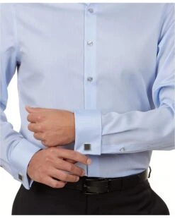 Calvin Klein Dress Shirt Slim Fit Non Iron Solid French Cuff | Shirts & Tops -Closet Fave Shop 71QugvMTzPL. AC SR736920