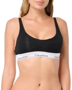 Calvin Klein Underwear Modern Cotton Lighlty Lined Scoop Neck Bralette | Underwear & Intimates