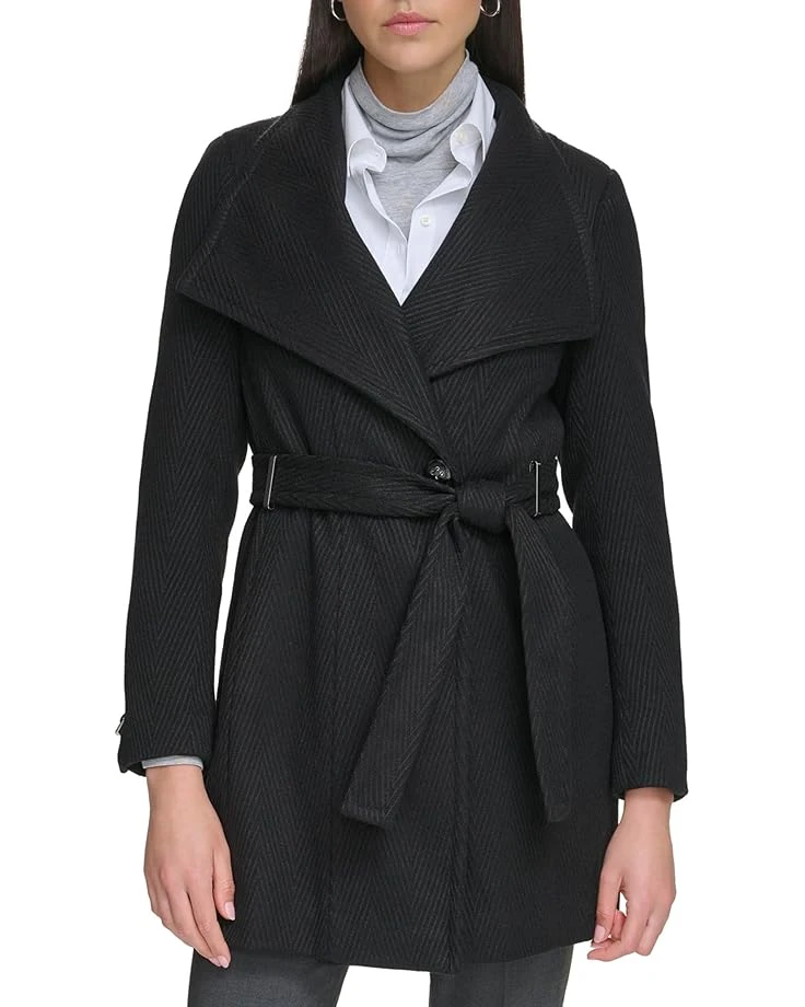 Calvin Klein Wool Wrap | Coats & Outerwear 3 Calvin Klein Wool Wrap | Coats & Outerwear