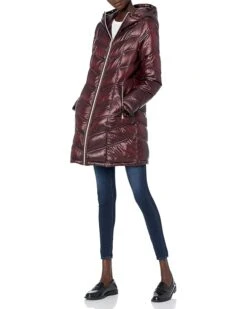 Calvin Klein Hooded Chevron Packable Down Jacket (Standard and Plus) | Coats & Outerwear -Closet Fave Shop 71VcNDrQymL. AC SR736920