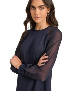 Calvin Klein Scuba Crepe Chiffon Sleeve Aline Dress | Dresses 10 Calvin Klein Scuba Crepe Chiffon Sleeve Aline Dress | Dresses -Closet Fave Shop 71VkAGmp3NL. AC SR736920