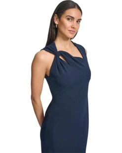 Calvin Klein Scuba Crepe Sleeve Knot Sheath | Dresses -Closet Fave Shop 71WsoMeIuWL. AC SR736920
