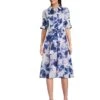 Calvin Klein Cotton Floral Tie Waist | Dresses -Closet Fave Shop 71apvEV0u8L. AC SR736920