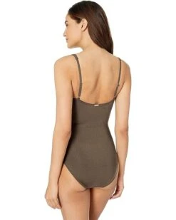 Calvin Klein Pleated One Piece Swimsuit | Swimwear -Closet Fave Shop 71bnU3con0L. AC SR736920