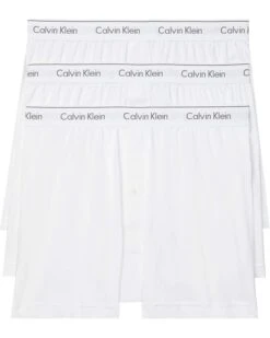 Calvin Klein Underwear Cotton Classics Multipack Pack Knit Boxer | Underwear