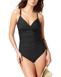 Calvin Klein One Piece Swimsuit with Tummy Control | Swimwear