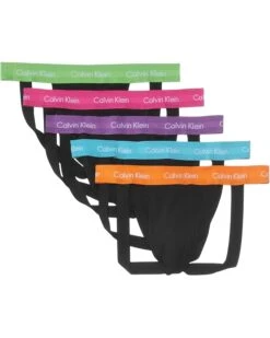 Calvin Klein Underwear Pride Cotton Stretch 5-Pack Jock Strap | Underwear