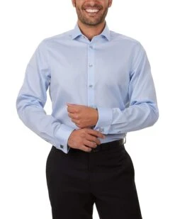 Calvin Klein Dress Shirt Slim Fit Non Iron Herringbone Spread Collar | Shirts & Tops