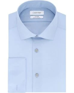 Calvin Klein Dress Shirt Slim Fit Non Iron Solid French Cuff | Shirts & Tops