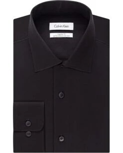 Calvin Klein Dress Shirt Regular Fit Non Iron Herringbone | Shirts & Tops
