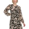 Calvin Klein Chiffon Long Sleeve Floral Rouched Aline | Dresses 2 Calvin Klein Chiffon Long Sleeve Floral Rouched Aline | Dresses -Closet Fave Shop 81Tsrnk34L. AC SR736920
