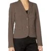 Calvin Klein Two Button Lux Blazer (Petite, Standard, & Plus) | Coats & Outerwear -Closet Fave Shop 81b23nDsGzL. AC SR736920