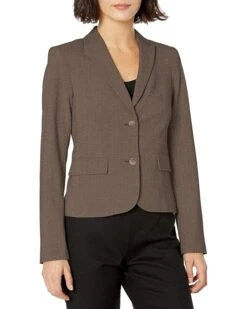 Calvin Klein Two Button Lux Blazer (Petite, Standard, & Plus) | Coats & Outerwear