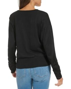 Calvin Klein Ruched Sleeve V-Neck | Sweaters -Closet Fave Shop 81iwH3Z2NkL. AC SR736920